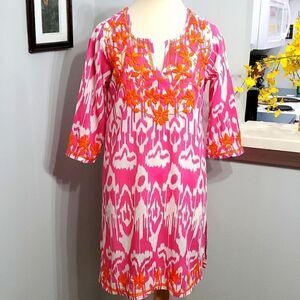 GRETCHEN SCOTT, rare style in great cond..  Pink/white with orange enbro…
